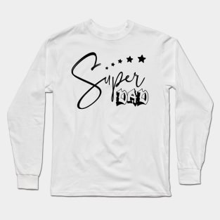 Super Dad (star) Long Sleeve T-Shirt